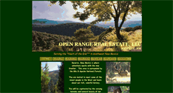 Desktop Screenshot of openrangerealestate.com
